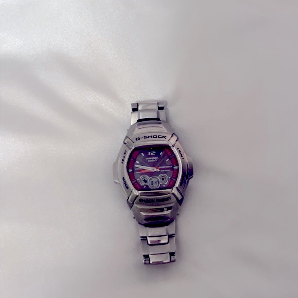 NEW Casio G-Shock SOLAR ATOMIC Ana-Dlgi Stainless Steel Mens Watch GW1400DA-4AV